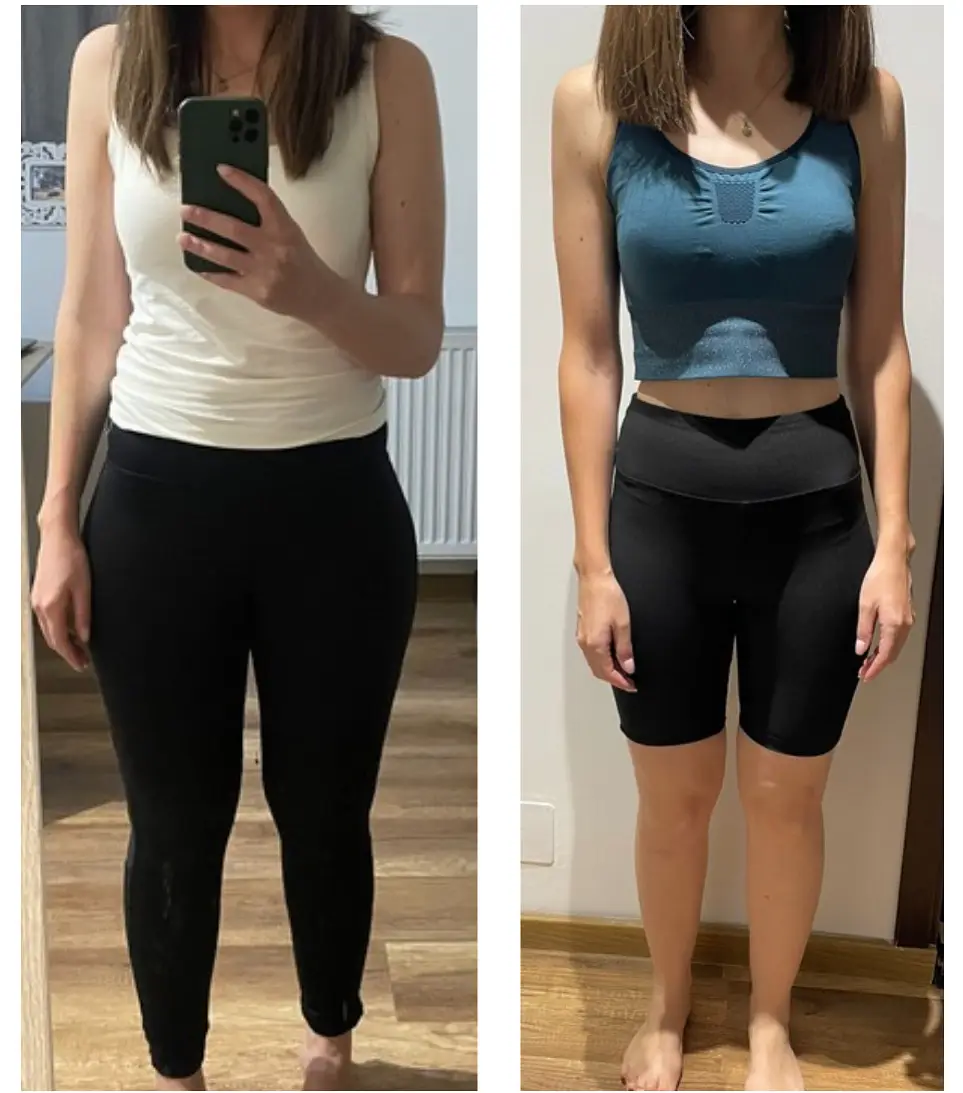 Transformare Ioana - Înainte și după