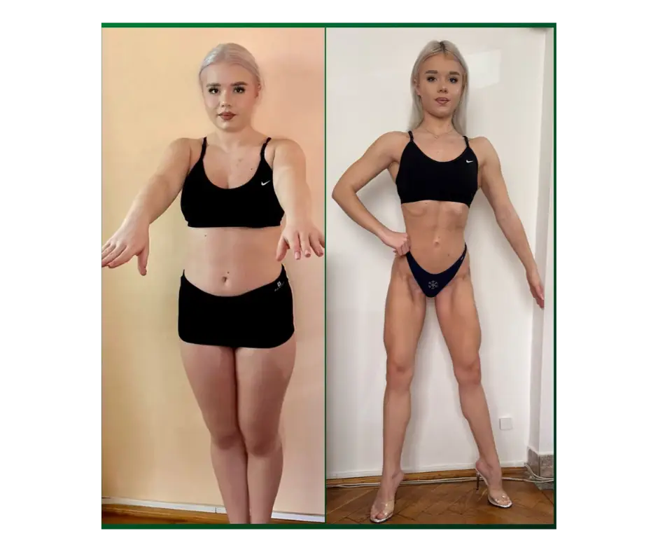 Transformare Alexia - Înainte și după
